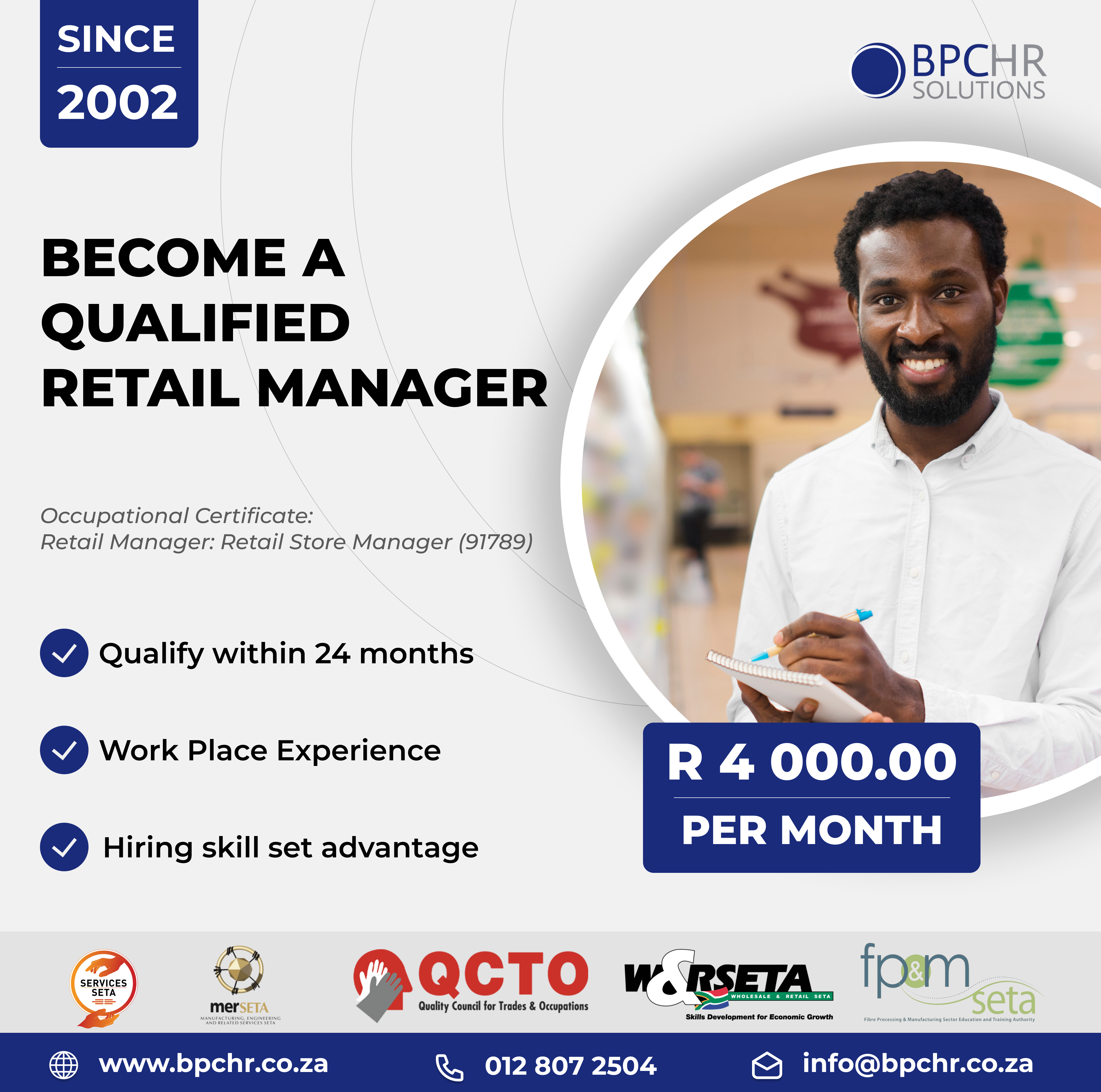 Retail Store Manager Occupational Certificate